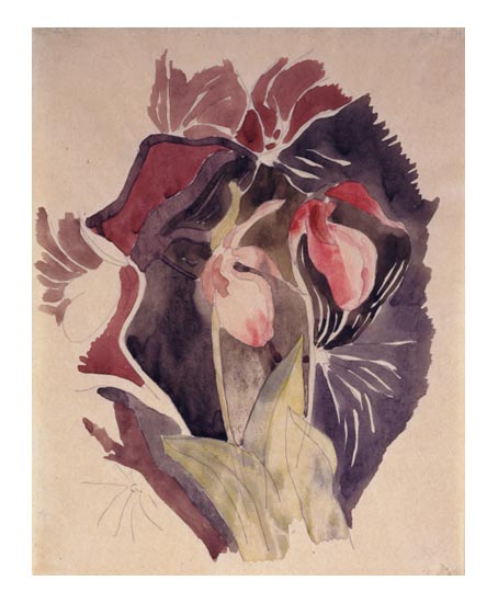 WikiOO.org - Encyclopedia of Fine Arts - Maľba, Artwork Charles Demuth - Wild Orchids