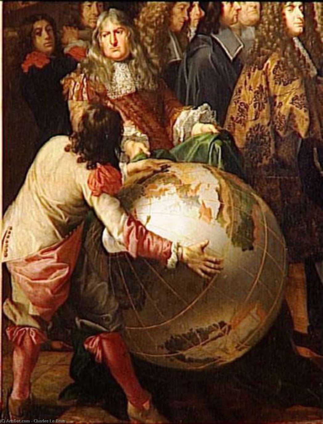 Wikioo.org - The Encyclopedia of Fine Arts - Painting, Artwork by Charles Le Brun - Gilles Personne de Roberval
