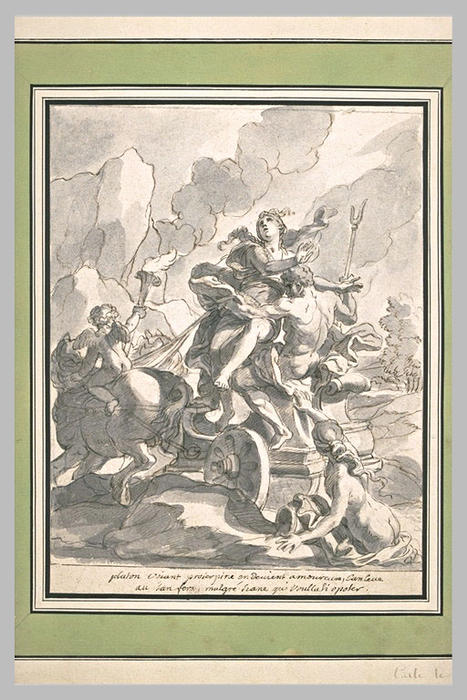 WikiOO.org - Енциклопедія образотворчого мистецтва - Живопис, Картини
 Charles Le Brun - L'enlèvement de Proserpine
