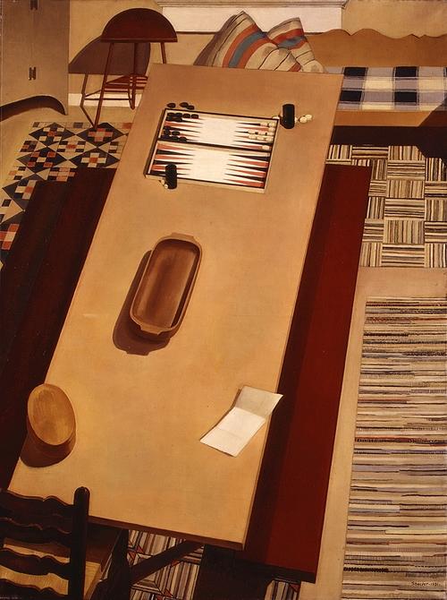 Wikioo.org - The Encyclopedia of Fine Arts - Painting, Artwork by Charles Rettew Sheeler Junior - Americana