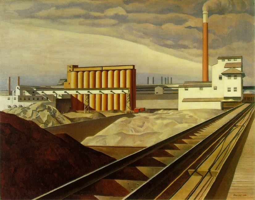 Wikioo.org - The Encyclopedia of Fine Arts - Painting, Artwork by Charles Rettew Sheeler Junior - Classic Landscape
