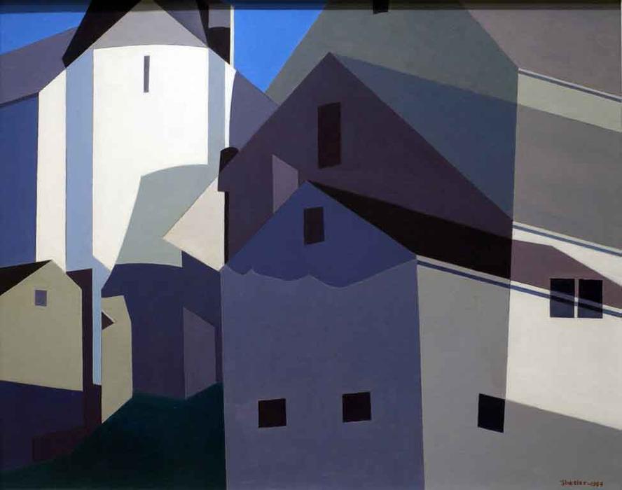 Wikioo.org - The Encyclopedia of Fine Arts - Painting, Artwork by Charles Rettew Sheeler Junior - Conference #1