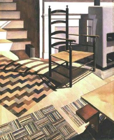 WikiOO.org - دایره المعارف هنرهای زیبا - نقاشی، آثار هنری Charles Rettew Sheeler Junior - Home Sweet Home