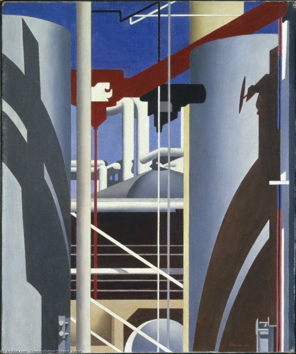 Wikioo.org - The Encyclopedia of Fine Arts - Painting, Artwork by Charles Rettew Sheeler Junior - Incantation