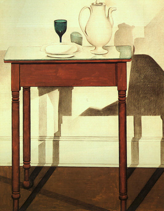 WikiOO.org - Encyclopedia of Fine Arts - Malba, Artwork Charles Rettew Sheeler Junior - Still Life and Shadows