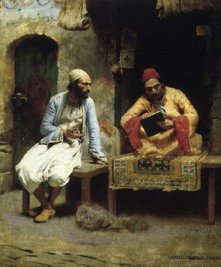 Wikioo.org - The Encyclopedia of Fine Arts - Painting, Artwork by Charles Sprague Pearce - The Letter