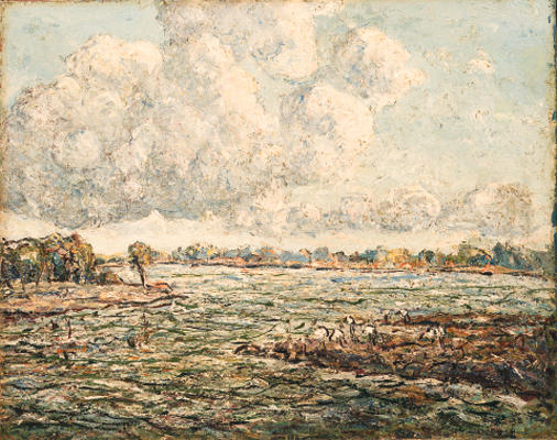 Wikioo.org - The Encyclopedia of Fine Arts - Painting, Artwork by Ernest Lawson - Offshore Florida