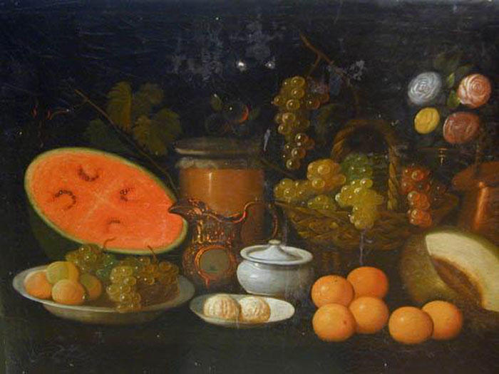 WikiOO.org - Encyclopedia of Fine Arts - Maalaus, taideteos Eugenio Hermoso Martínez - Bodegon