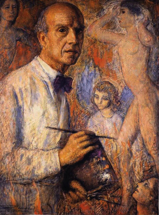 WikiOO.org - Encyclopedia of Fine Arts - Maalaus, taideteos Eugenio Hermoso Martínez - Pintor Retratado