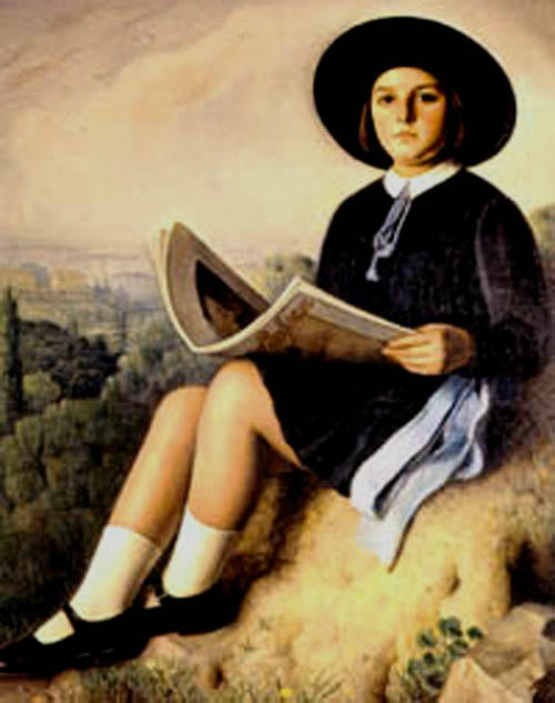 Wikioo.org – L'Encyclopédie des Beaux Arts - Peinture, Oeuvre de Eugenio Hermoso Martínez - Su hija Rosarito