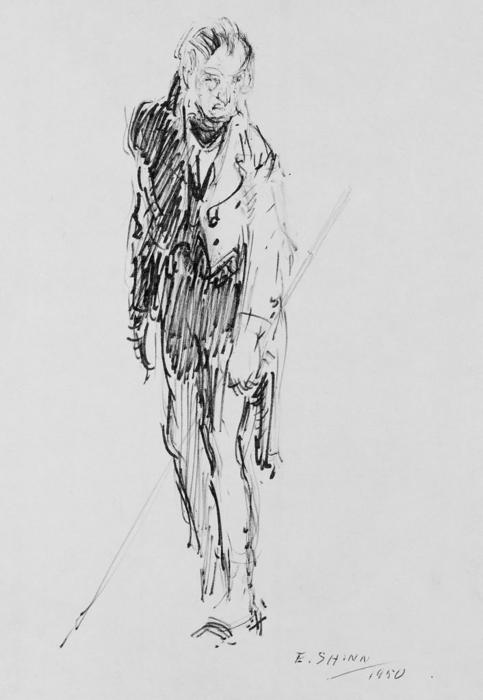 WikiOO.org - Енциклопедия за изящни изкуства - Живопис, Произведения на изкуството Everett Shinn - Figure