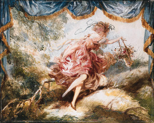 WikiOO.org - Encyclopedia of Fine Arts - Maľba, Artwork Everett Shinn - French Maiden