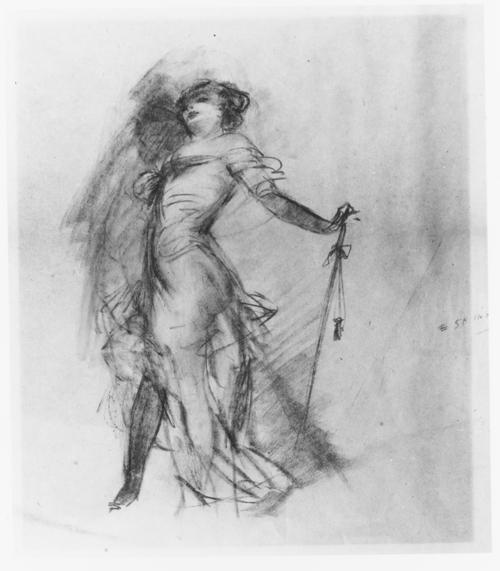 WikiOO.org - Encyclopedia of Fine Arts - Maľba, Artwork Everett Shinn - Julie Bonbon 1