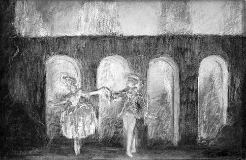 Wikioo.org – La Enciclopedia de las Bellas Artes - Pintura, Obras de arte de Everett Shinn - Manon