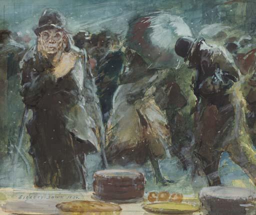 Wikioo.org - The Encyclopedia of Fine Arts - Painting, Artwork by Everett Shinn - The Cafe