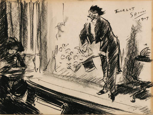 Wikioo.org - The Encyclopedia of Fine Arts - Painting, Artwork by Everett Shinn - The Magician