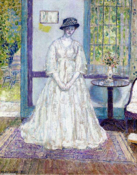Wikioo.org - The Encyclopedia of Fine Arts - Painting, Artwork by Frederick Carl Frieseke - Summer Morning