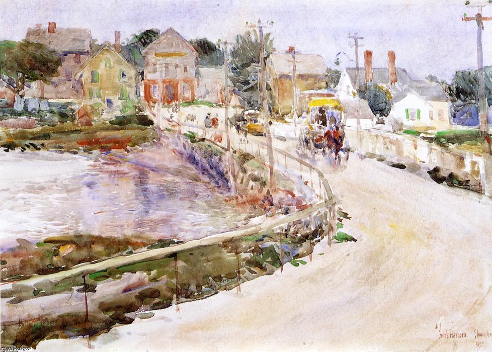 Wikioo.org - The Encyclopedia of Fine Arts - Painting, Artwork by Frederick Childe Hassam - At Gloucester
