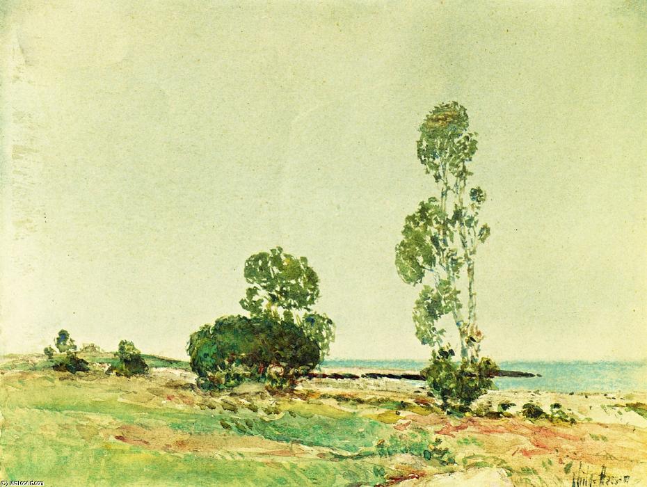 Wikioo.org - The Encyclopedia of Fine Arts - Painting, Artwork by Frederick Childe Hassam - East Hampton