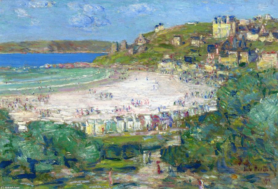 WikiOO.org - Encyclopedia of Fine Arts - Malba, Artwork Frederick Childe Hassam - Perros-Guire, Côtes du Nord, France