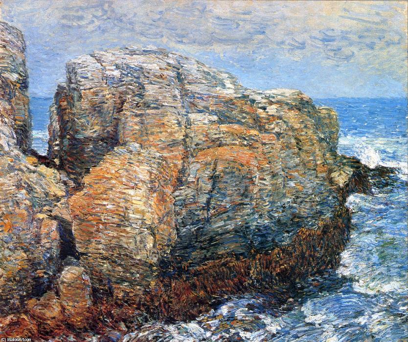WikiOO.org - Güzel Sanatlar Ansiklopedisi - Resim, Resimler Frederick Childe Hassam - Sylph's Rock, Appledore