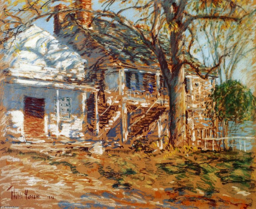 Wikioo.org - The Encyclopedia of Fine Arts - Painting, Artwork by Frederick Childe Hassam - The Brush House