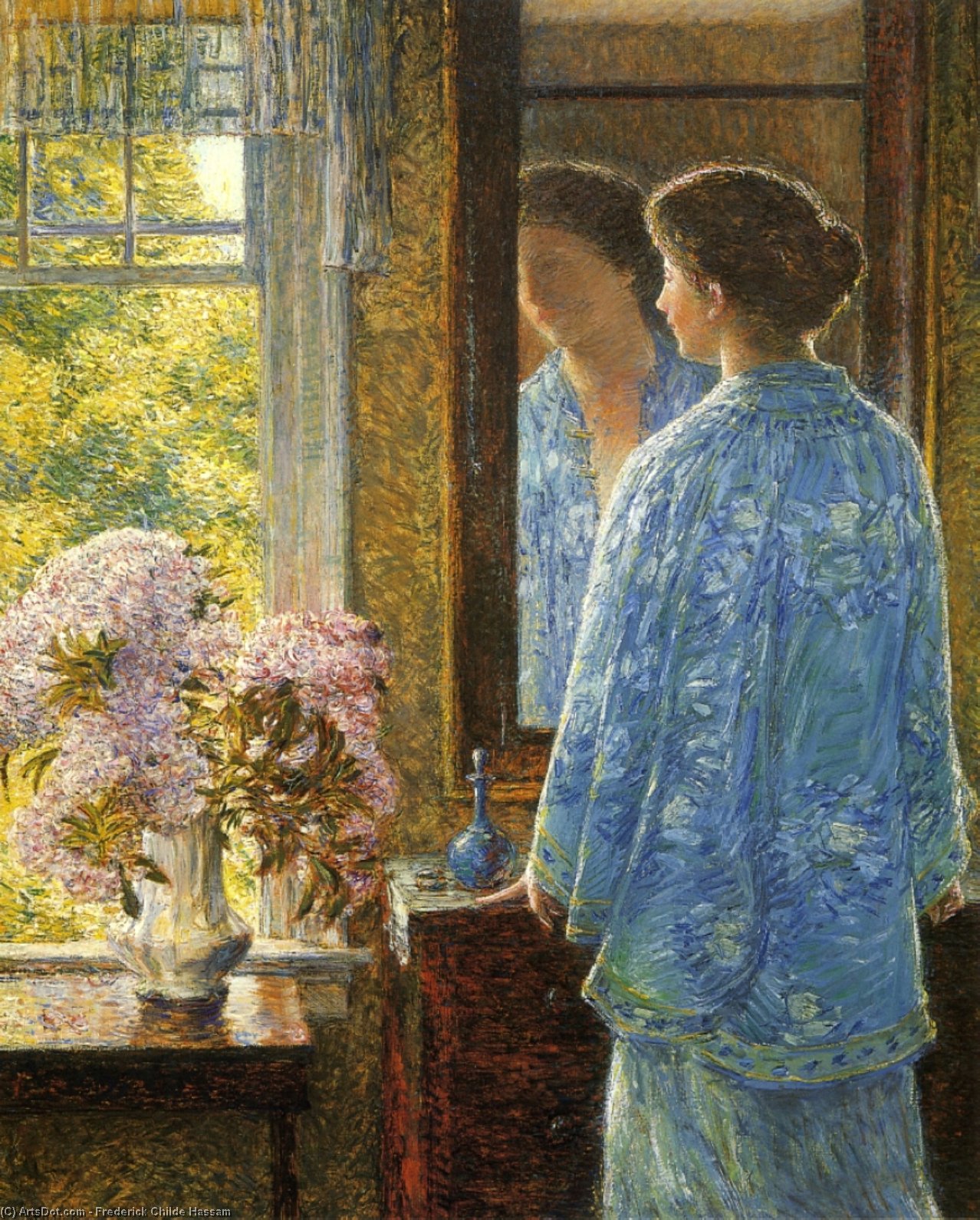 Wikioo.org - The Encyclopedia of Fine Arts - Painting, Artwork by Frederick Childe Hassam - Twenty-Six of June, Old Lyme