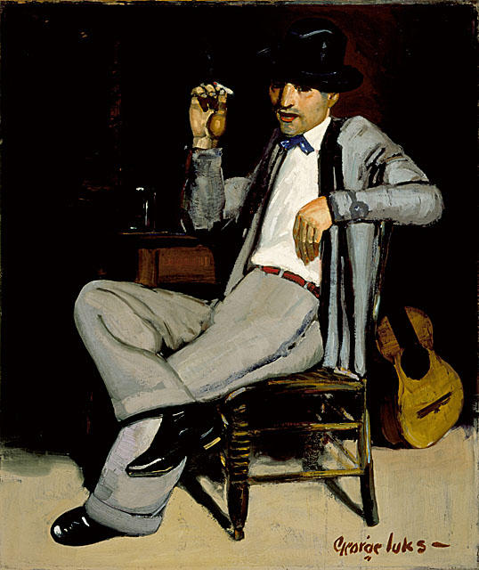 Wikioo.org - The Encyclopedia of Fine Arts - Painting, Artwork by George Benjamin Luks - Pedro