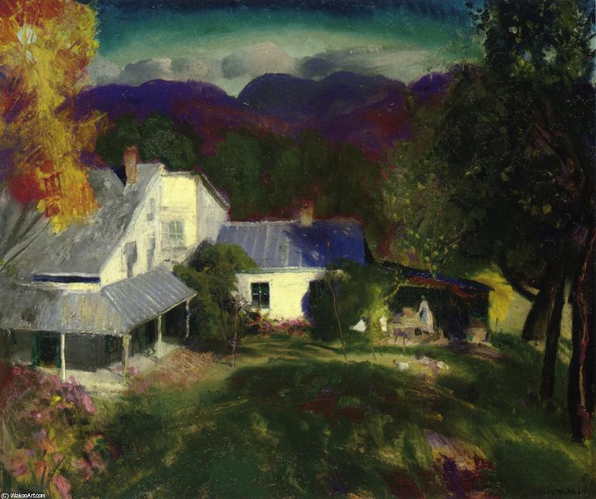 Wikioo.org - The Encyclopedia of Fine Arts - Painting, Artwork by George Wesley Bellows - Mountain House