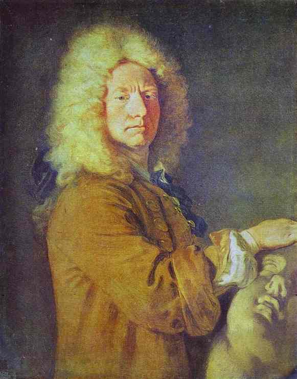 WikiOO.org - אנציקלופדיה לאמנויות יפות - ציור, יצירות אמנות Jean Antoine Watteau - Portrait of M. Pater