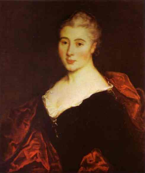 WikiOO.org - Енциклопедия за изящни изкуства - Живопис, Произведения на изкуството Jean Antoine Watteau - Sylvia (Portrait of Jeanne-Rose-Guyonne Benozzi)