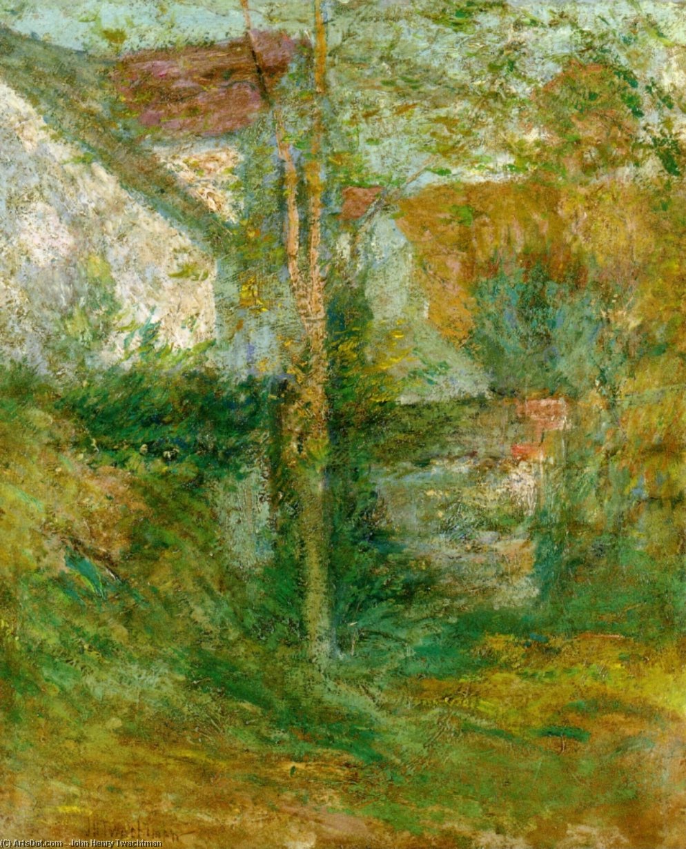 Wikioo.org - The Encyclopedia of Fine Arts - Painting, Artwork by John Henry Twachtman - Afternoon Shadows