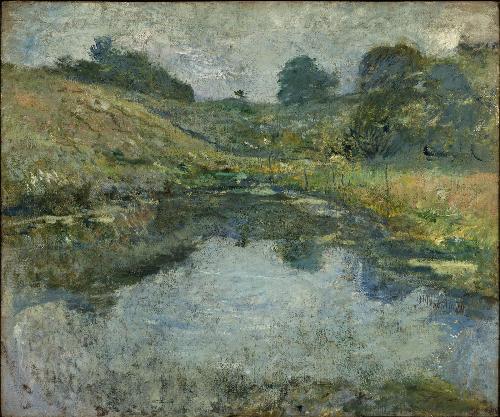 Wikioo.org - The Encyclopedia of Fine Arts - Painting, Artwork by John Henry Twachtman - Spring Morning