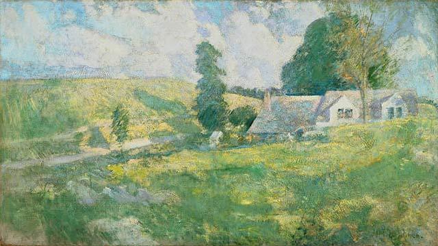 Wikioo.org - The Encyclopedia of Fine Arts - Painting, Artwork by John Henry Twachtman - Summer 1