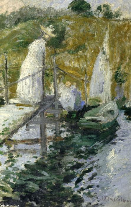 Wikioo.org - The Encyclopedia of Fine Arts - Painting, Artwork by John Henry Twachtman - Summer Afternoon
