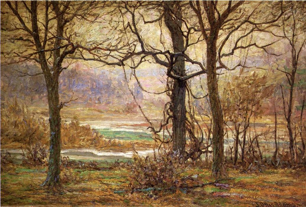WikiOO.org - Enciklopedija likovnih umjetnosti - Slikarstvo, umjetnička djela John Ottis Adams - Autumn on the Whitewater