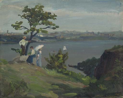Wikioo.org - The Encyclopedia of Fine Arts - Painting, Artwork by John Sloan - Coytesville, New Jersey