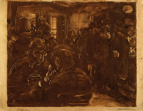 Wikioo.org - The Encyclopedia of Fine Arts - Painting, Artwork by John Sloan - McSorley's
