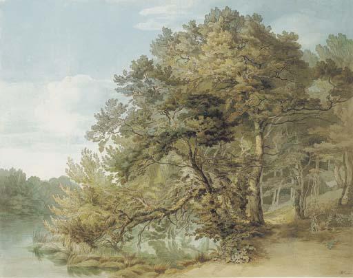 Wikioo.org - The Encyclopedia of Fine Arts - Painting, Artwork by John White Abbott - Peamore, Devon