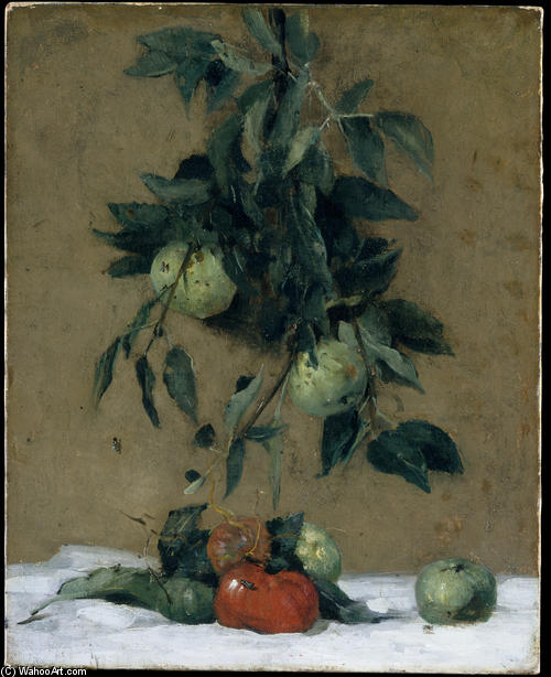 WikiOO.org - Encyclopedia of Fine Arts - Maalaus, taideteos Julian Alden Weir - Fruit