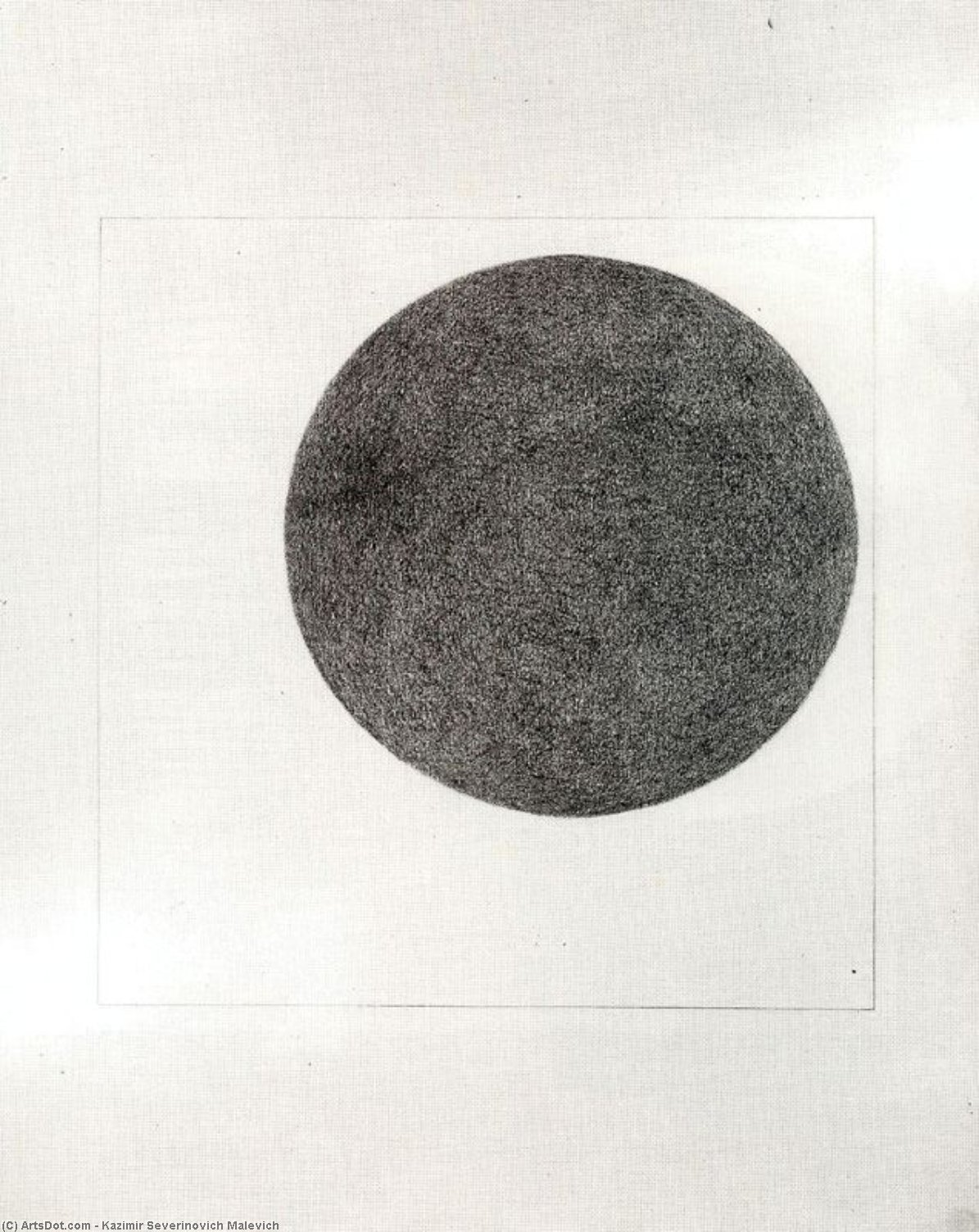 WikiOO.org - Encyclopedia of Fine Arts - Maalaus, taideteos Kazimir Severinovich Malevich - Circle
