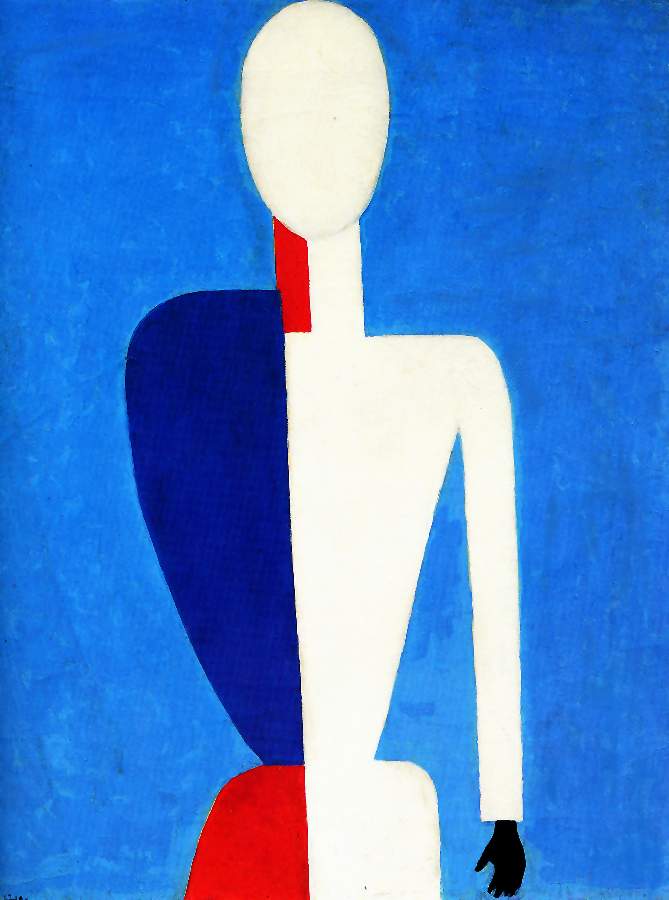 Wikioo.org – La Enciclopedia de las Bellas Artes - Pintura, Obras de arte de Kazimir Severinovich Malevich - prototipo todaclasede  Un  NuevaGalesdelSur  grabado