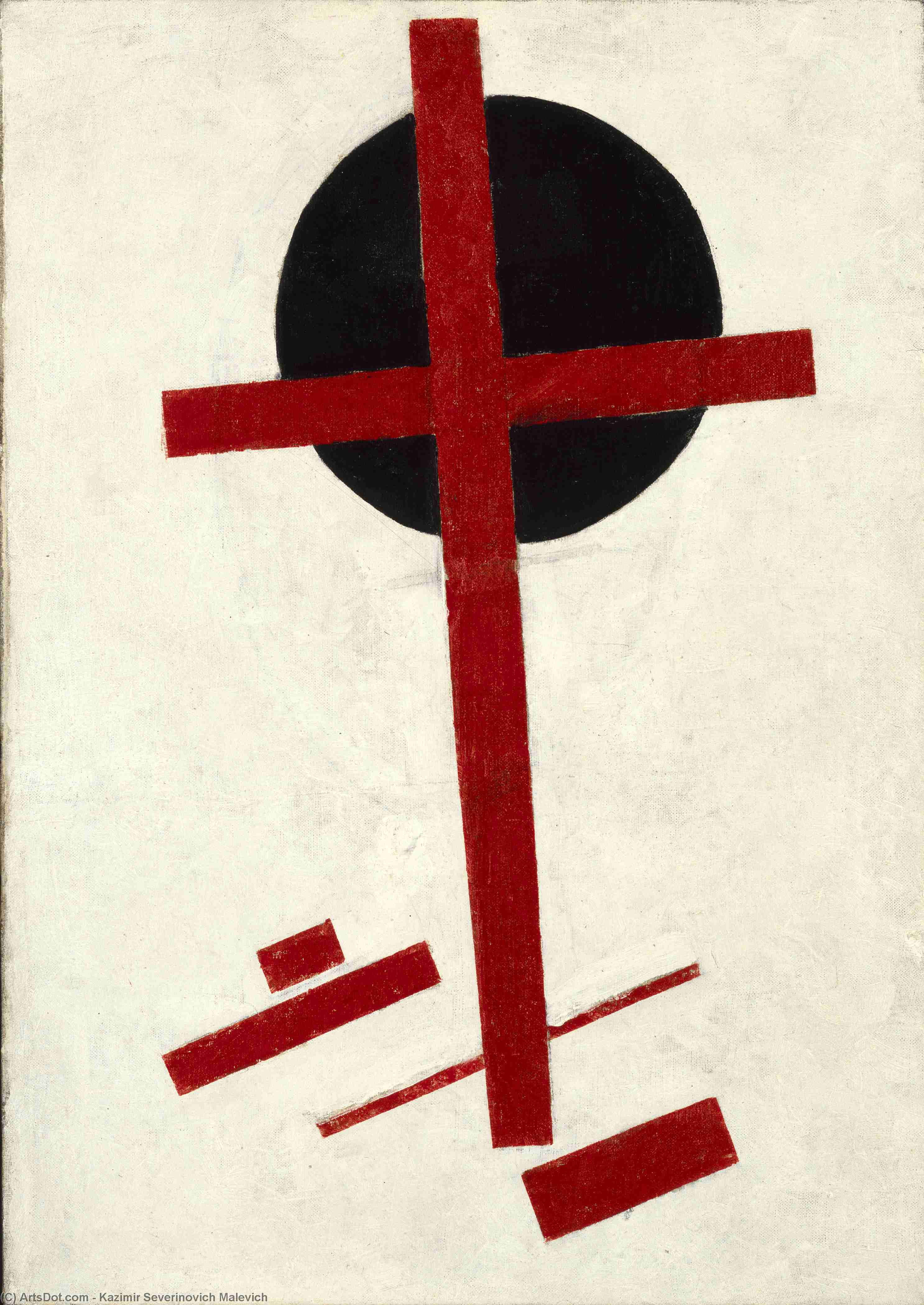 Wikioo.org - The Encyclopedia of Fine Arts - Painting, Artwork by Kazimir Severinovich Malevich - Suprematist Painting 3