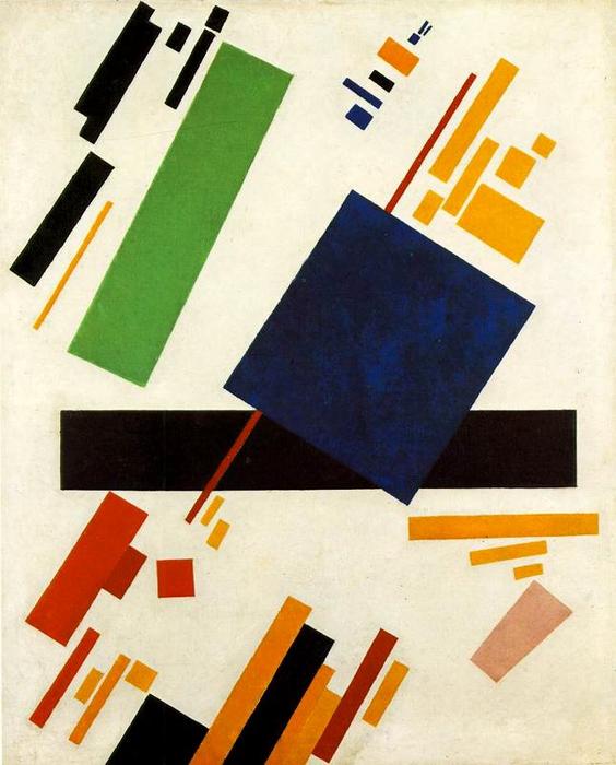 Wikioo.org - The Encyclopedia of Fine Arts - Painting, Artwork by Kazimir Severinovich Malevich - Suprematist Painting 7
