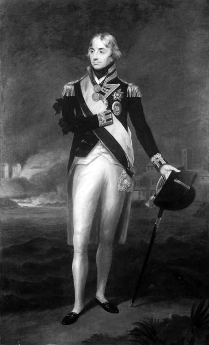 Wikioo.org - The Encyclopedia of Fine Arts - Painting, Artwork by Lemuel Francis Abbott - Rear-Admiral Sir Horatio Nelson 2