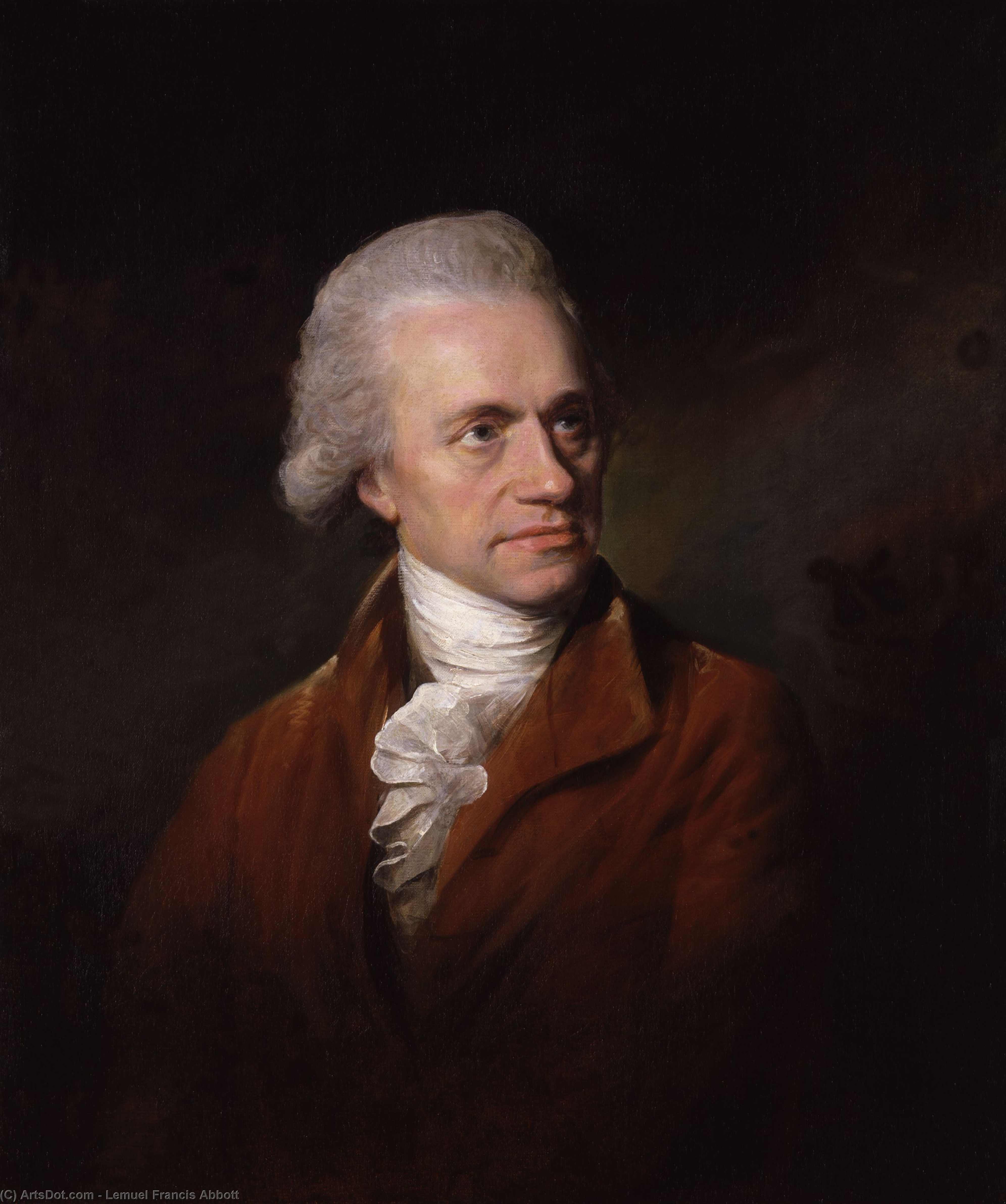 Wikioo.org - The Encyclopedia of Fine Arts - Painting, Artwork by Lemuel Francis Abbott - Sir William Herschel