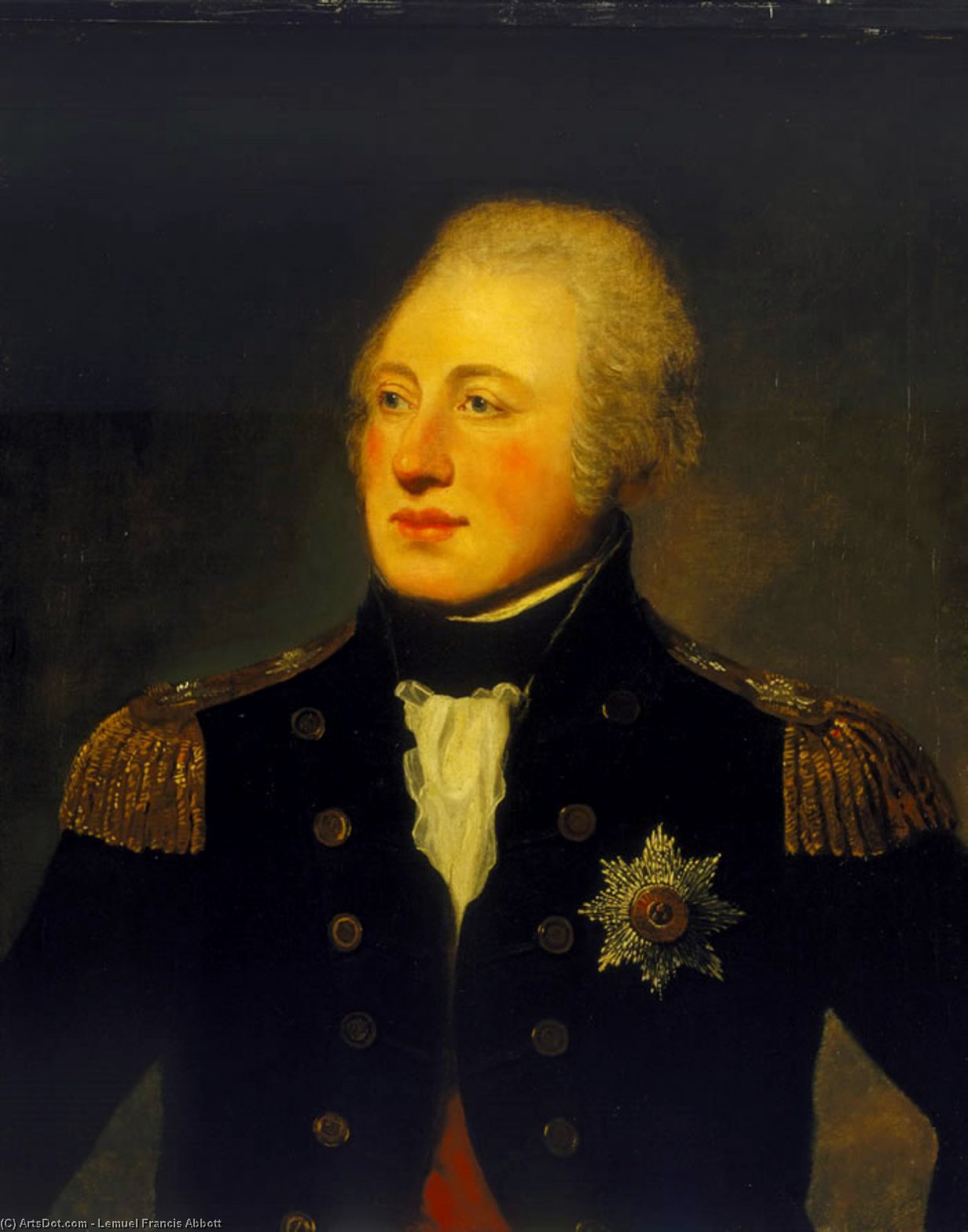 Wikioo.org - The Encyclopedia of Fine Arts - Painting, Artwork by Lemuel Francis Abbott - Vice-Admiral Sir Andrew Mitchell