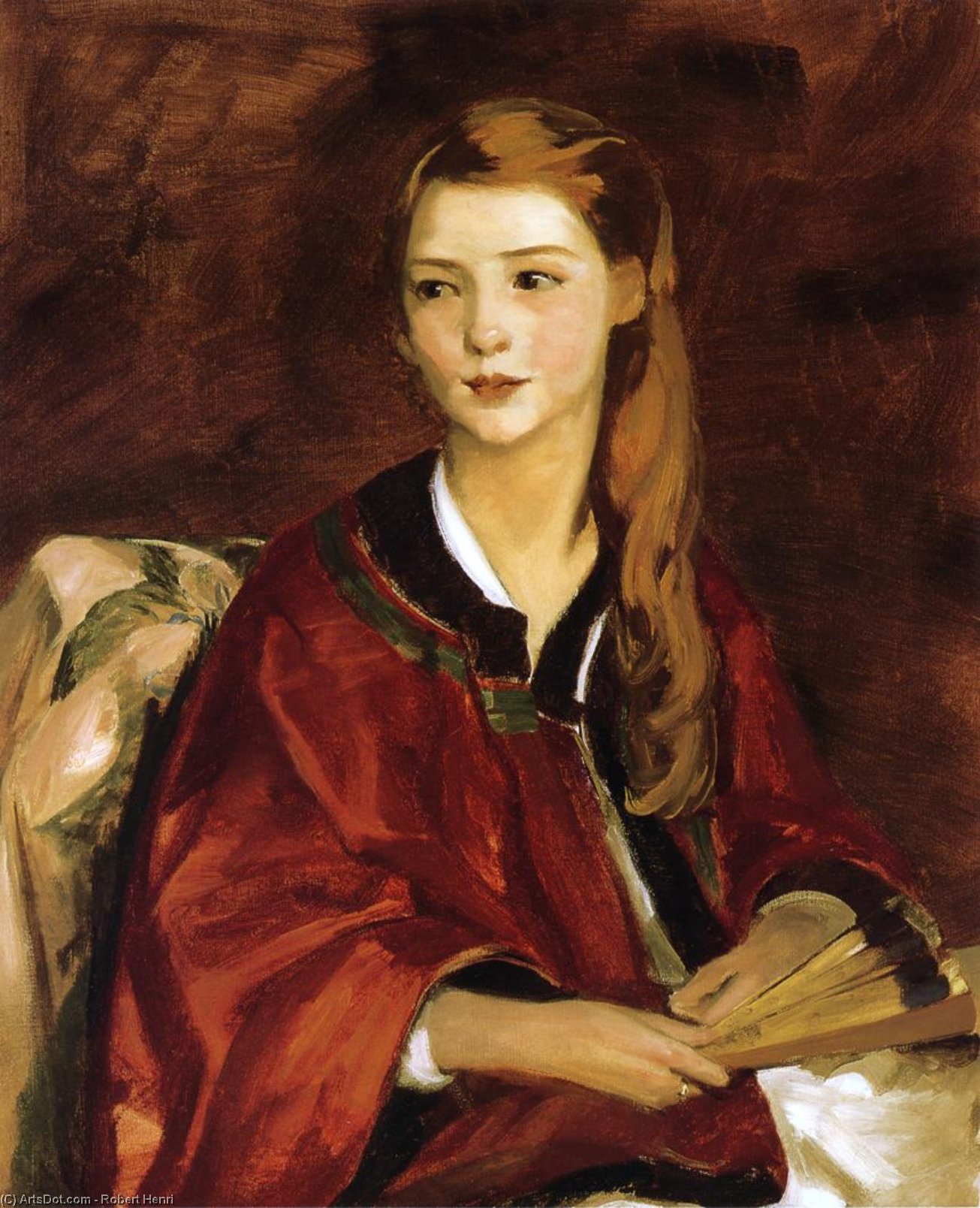 Wikioo.org - The Encyclopedia of Fine Arts - Painting, Artwork by Robert Henri - Beagrice Whittaker