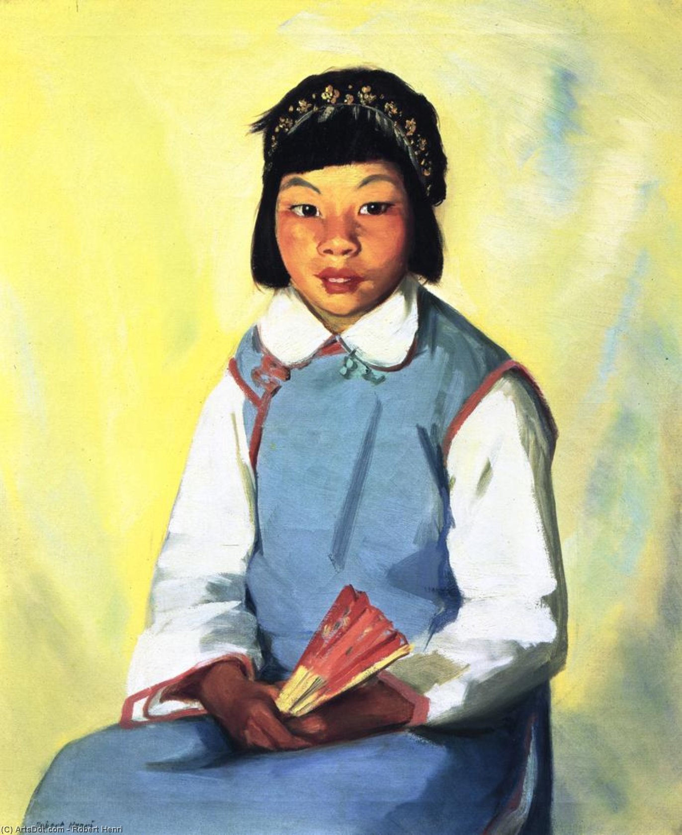 Wikioo.org - The Encyclopedia of Fine Arts - Painting, Artwork by Robert Henri - Chow Choy