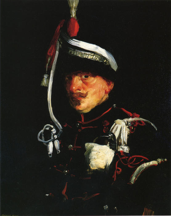 Wikioo.org - The Encyclopedia of Fine Arts - Painting, Artwork by Robert Henri - Dutch Soldier